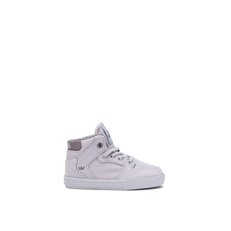 Zapatillas Altas Supra Argentina Niños - VAIDER Gris Claro (QNCBP-3250)